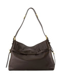 Givenchy Medium Voyou Buckle Fastening Calfskin Shoulder Bag — Same as shown — Size One Size — Side View