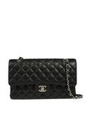 Chanel Pre Owned 2017 Medium Classic Double Flap Shoulder Bag — Same as shown — Size One Size — Front View