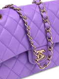 Chanel Pre Owned 2020 Small Classic Double Flap Shoulder Bag — Same as shown — Size One Size — Back View