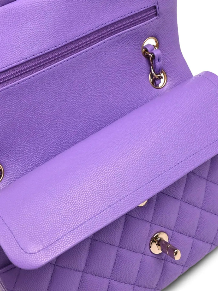 Chanel Pre Owned 2020 Small Classic Double Flap Shoulder Bag — Same as shown — Size One Size — Top View