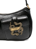 Just Cavalli Snake Buckle Shoulder Bag — Same as shown — Size One Size — Top View