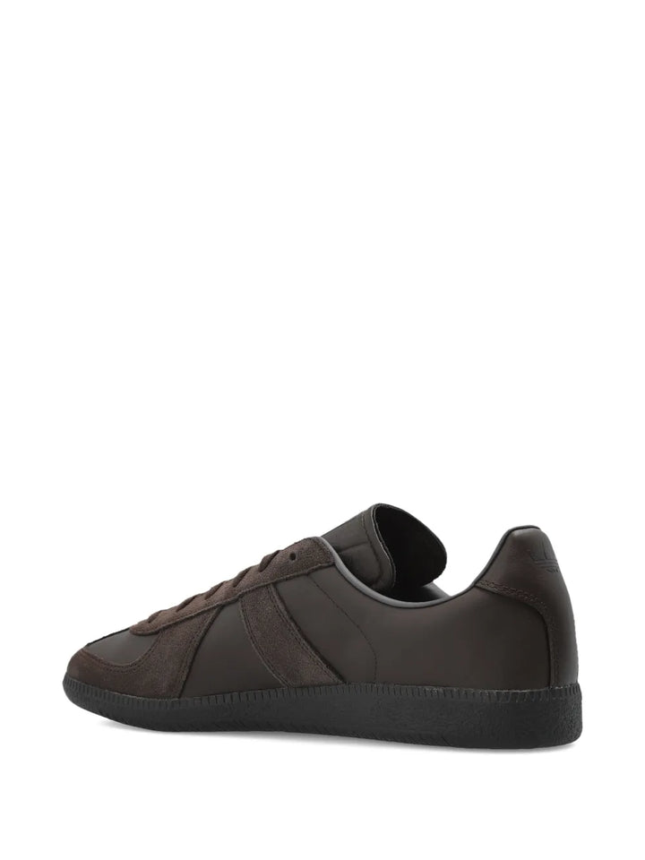 adidas Bw Army Leather Sneakers — Dark Brown — Size US M 10 - US W 11.5 — Back View