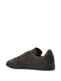 adidas Bw Army Leather Sneakers — Dark Brown — Size US M 10 - US W 11.5 — Back View
