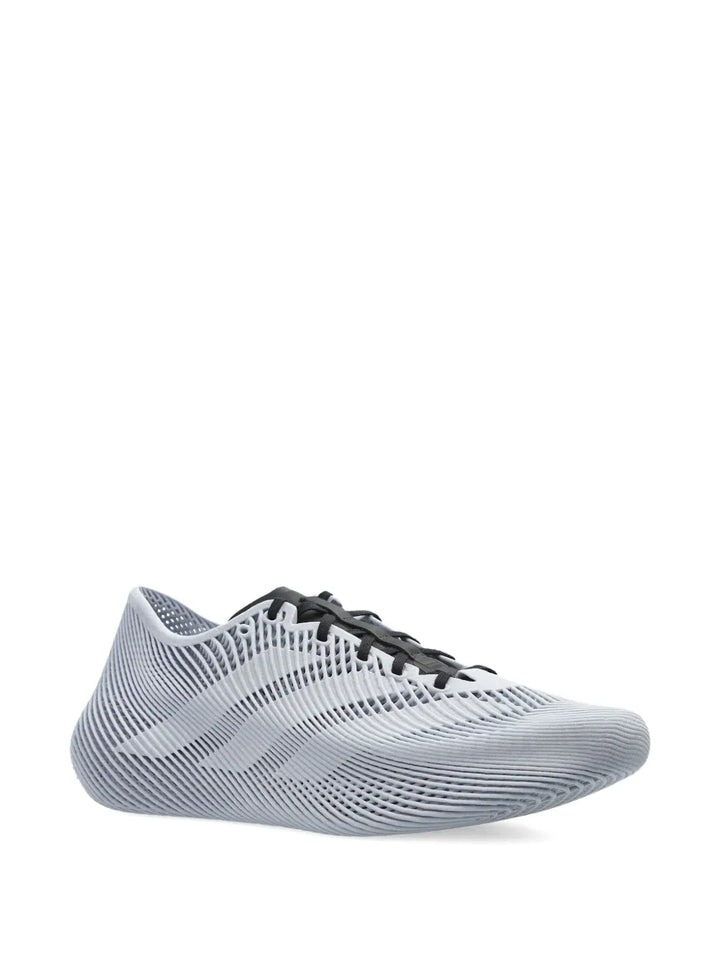 adidas Climacool Lattice-Pattern Low-Top Sneakers — Light Grey — Size US M 8.5 - US W 10 — Side View