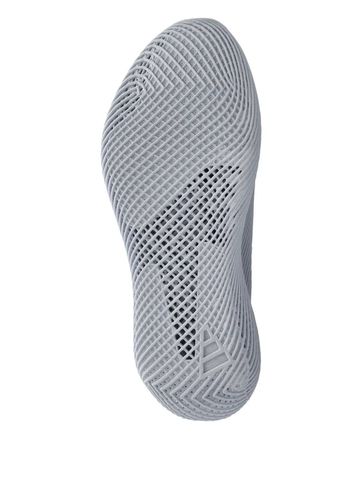 adidas Climacool Lattice-Pattern Low-Top Sneakers — Light Grey — Size US M 8.5 - US W 10 — Top View