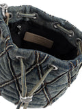 Diesel Mini Charm D Quilted Chain Strap Bag — Same as shown — Size One Size — Detail View