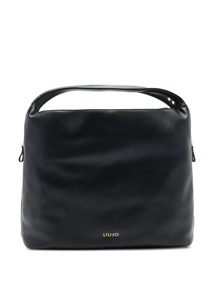Liu Jo Large Embossed Logo Shoulder Bag — Same as shown — Size One Size — Front View