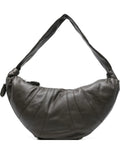 Lemaire Croissant Knotted Leather Shoulder Bag — Same as shown — Size One Size — Front View