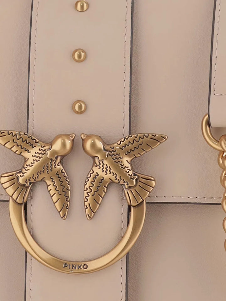 Pinko Love Birds Buckle Shoulder Bag — Same as shown — Size One Size — Top View