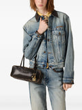 Miu Miu Beau Logo Embossed Tote Bag — Same as shown — Size One Size — Side View