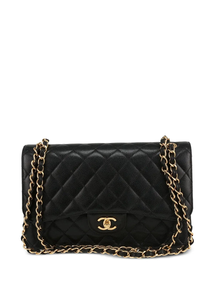 Chanel Pre Owned Timeless Jumbo Shoulder Bag — Same as shown — Size One Size — Front View