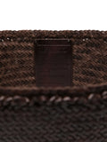 Dragon Diffusion Woven Leather Shoulder Bag — Same as shown — Size One Size — Top View