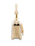 Valentino Garavani Small Loco Embroidered Jewel Logo Shoulder Bag — Same as shown — Size One Size — Detail View