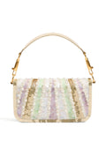 Valentino Garavani Small Loco Embroidered Jewel Logo Shoulder Bag — Same as shown — Size One Size — Side View