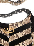 Valentino Garavani Small Chevron Patterned Shoulder Bag — Same as shown — Size One Size — Detail View