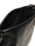Pinko Drawstring Leather Shoulder Bag — Same as shown — Size One Size — Top View