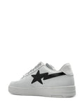 A Bathing Ape?Star-Patch Sneakers — White — Size US M 4.5 - US W 6 — Side View