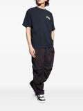 A Bathing Ape?Bape Sta Star-Patch Sneakers — Black / White — Size US M 11 - US W 12.5 — Top View