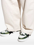 A Bathing Ape?Bape Sta Sneakers — Green — Size US M 3.5 - US W 5 — Detail View