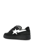 A Bathing Ape?Sk8 Sta 3 Star-Embellished Leather Sneakers — Black — Size US M 3.5 - US W 5 — Side View
