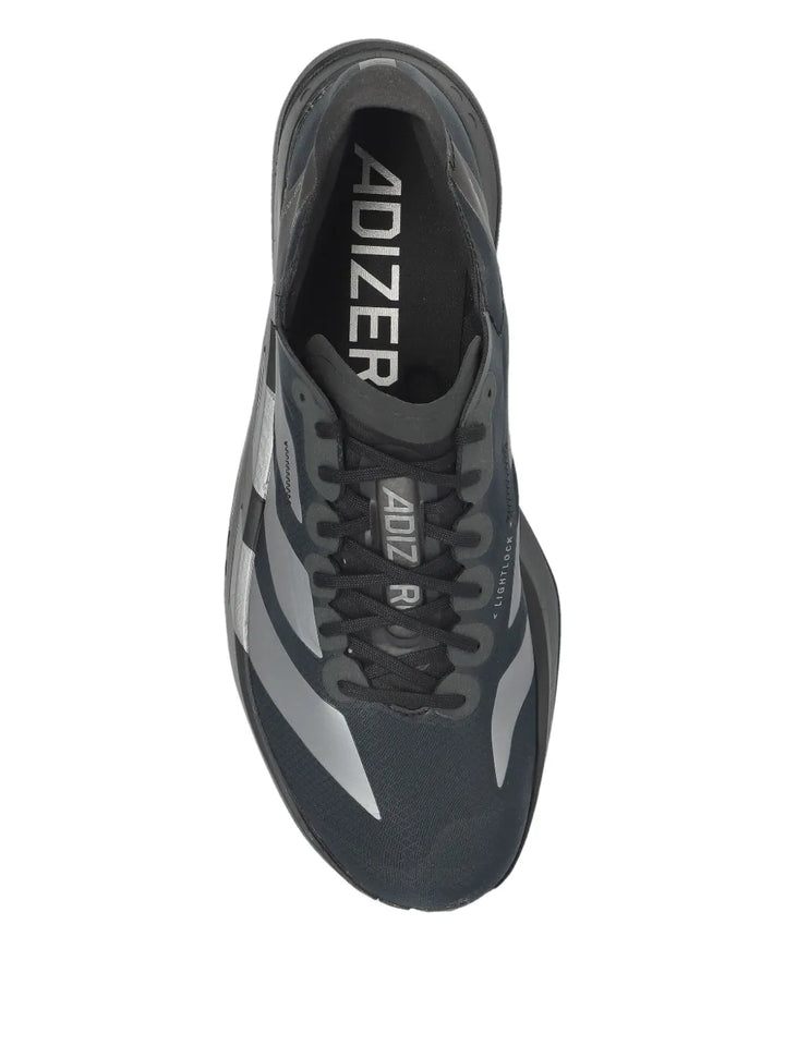adidas Adizero Adios Pro 4 Sneakers — Black — Size US M 4.5 - US W 6 — Top View