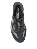 adidas Adizero Adios Pro 4 Sneakers — Black — Size US M 4.5 - US W 6 — Top View