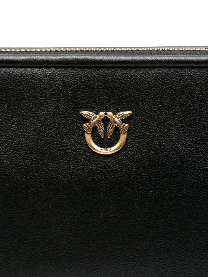 Pinko Rectangle Leather Shoulder Bag — Same as shown — Size One Size — Top View