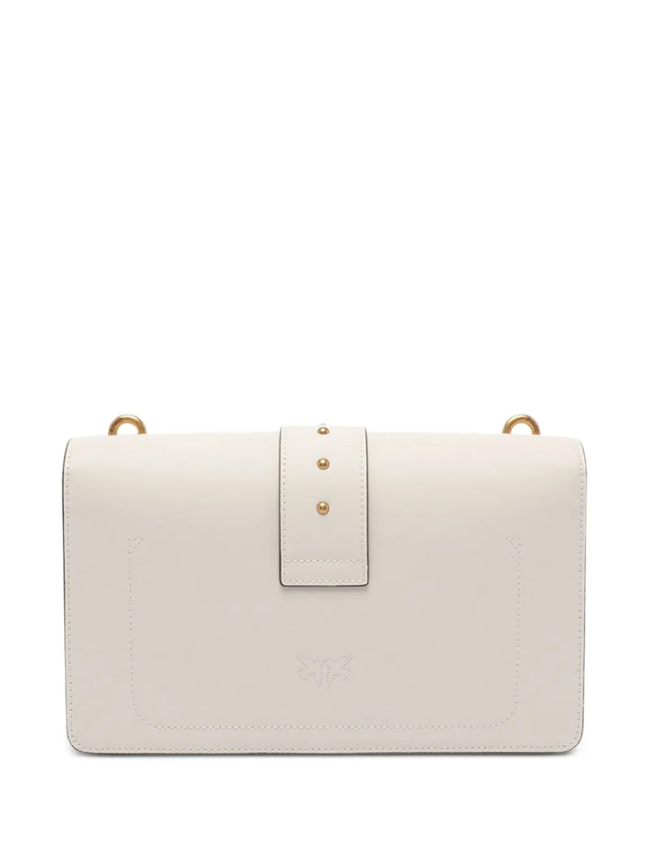 Pinko Classic Love One Simply Bird Embellished Studded Shoulder Bag — Same as shown — Size One Size — Side View