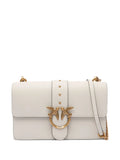 Pinko Classic Love One Simply Bird Embellished Studded Shoulder Bag — Same as shown — Size One Size — Front View