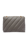 Pinko Quilted Bird Embellished Shoulder Bag — Same as shown — Size One Size — Side View