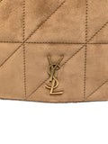 Saint Laurent Jamie 43 Quilted Suede Shoulder Bag — Same as shown — Size One Size — Top View