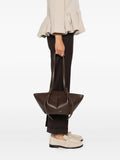 Yuzefi Mochi Leather Shoulder Bag — Same as shown — Size One Size — Side View