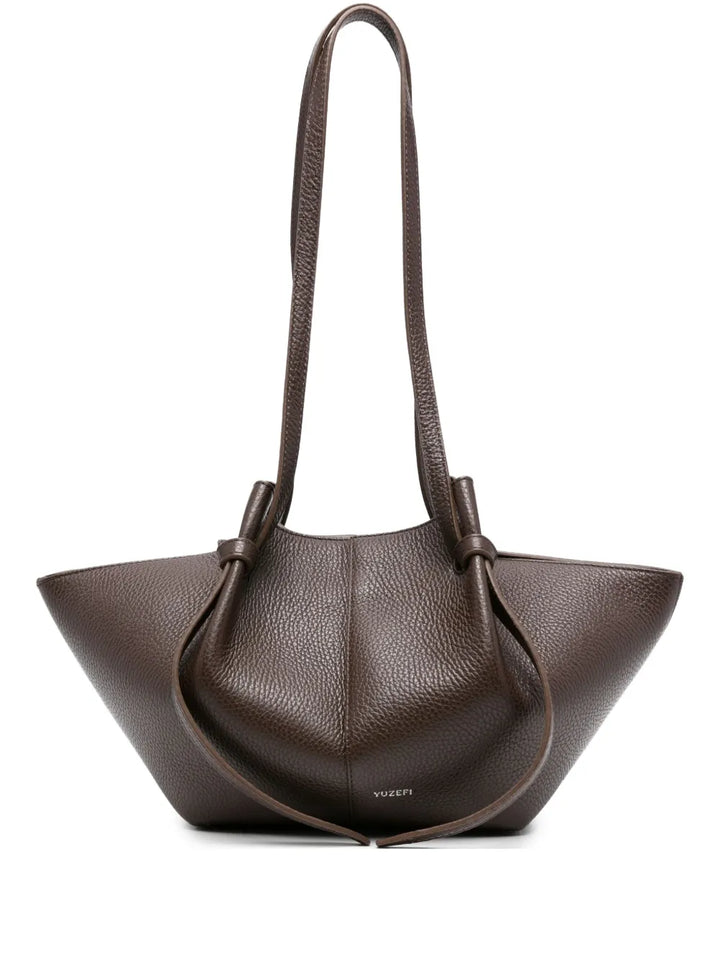 Yuzefi Mochi Leather Shoulder Bag — Same as shown — Size One Size — Front View