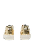 A Bathing Ape?Bape Sta 5 Metallic Sneakers — Gold — Size US M 3.5 - US W 5 — Back View