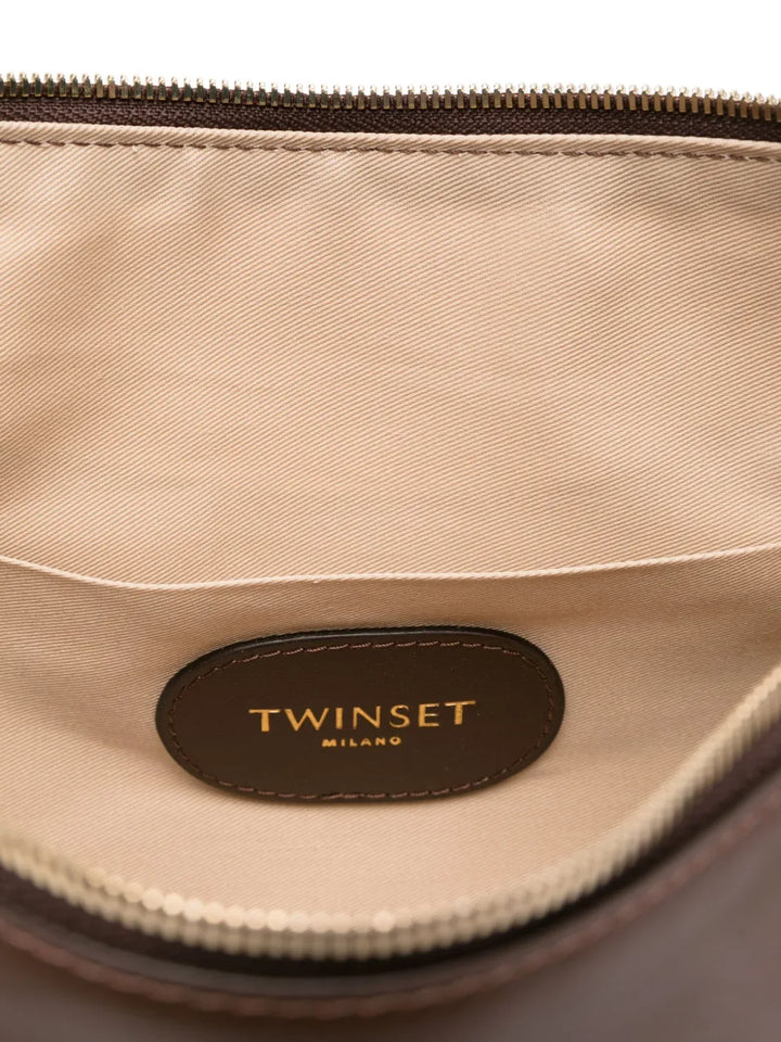 Twinset Medium Liliane Chain Embellished Shoulder Bag — Same as shown — Size One Size — Detail View