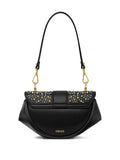 Versace Stud Embellished Shoulder Bag — Same as shown — Size One Size — Back View