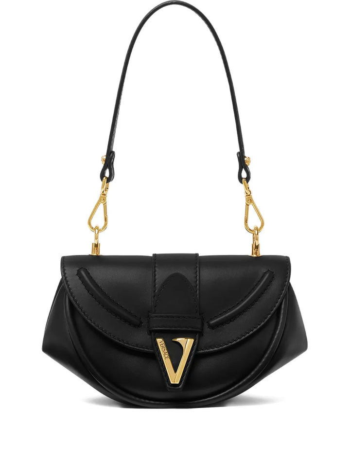 Versace Small Virtus Shoulder Bag — Same as shown — Size One Size — Front View