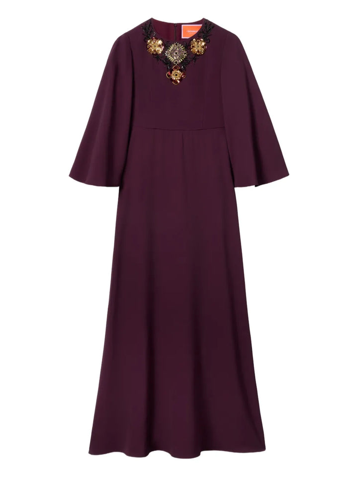 La Doublej Sorella Bell Sleeve Maxi Dress — Same as shown — Size XS — Front View