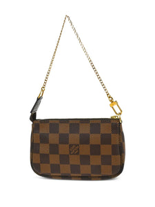 Louis Vuitton Pre Owned 2019 Mini Pochette Accessoires Handbag — Same as shown — Size One Size — Detail View