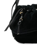 Isabel Marant Bolton Suede Shoulder Bag — Same as shown — Size One Size — Top View