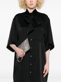 Stella Mccartney Falabella Pochette Crystal Embellished Chain Shoulder Bag — Same as shown — Size One Size — Side View