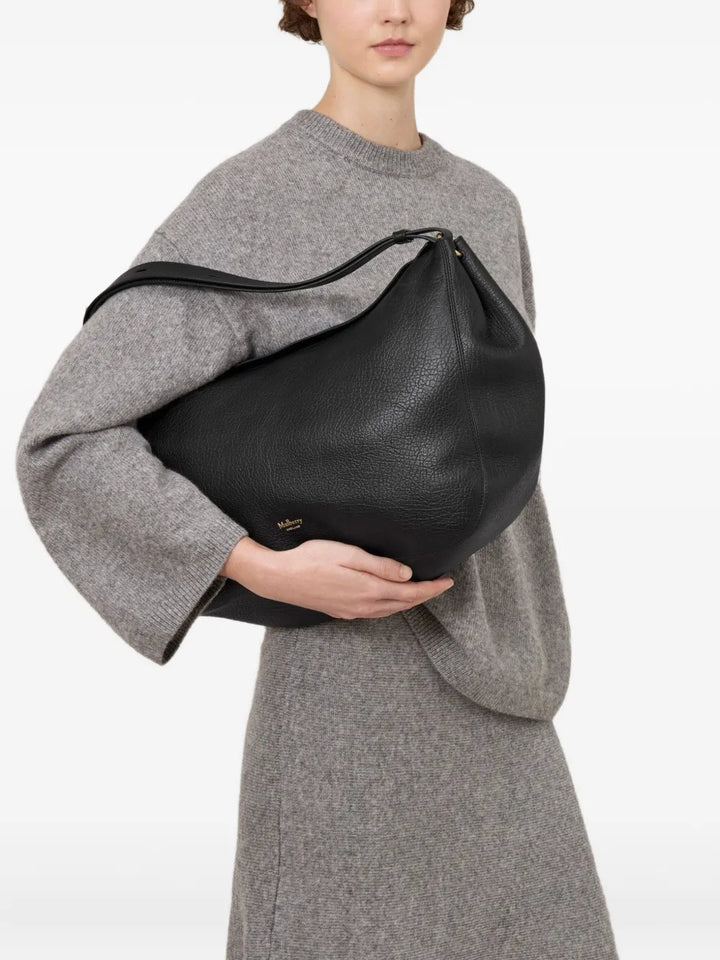 Mulberry Meadow Curved Leather Shoulder Bag — Same as shown — Size One Size — Side View
