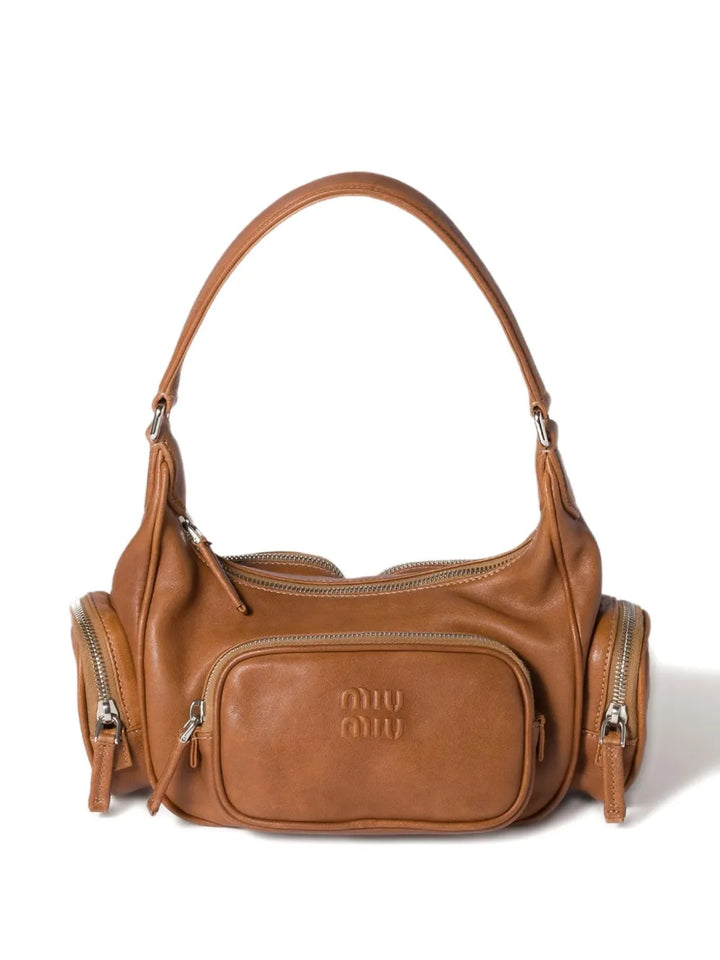 Miu Miu Pocket Shoulder Bag — Same as shown — Size One Size — Back View