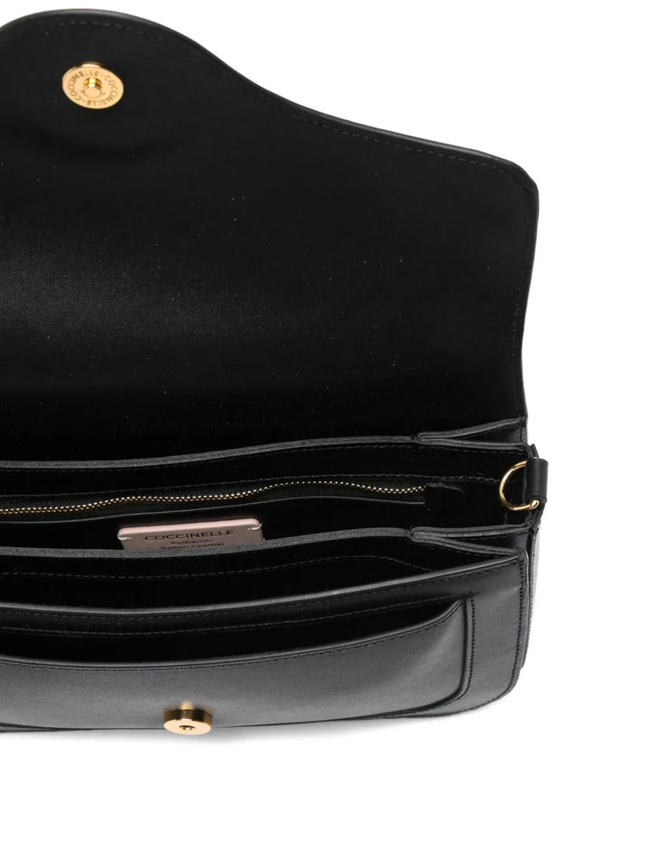 Coccinelle Leather Shoulder Bag — Same as shown — Size One Size — Detail View