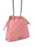 Kurt Geiger London Quilted Chain Strap Shoulder Bag — Same as shown — Size One Size — Back View