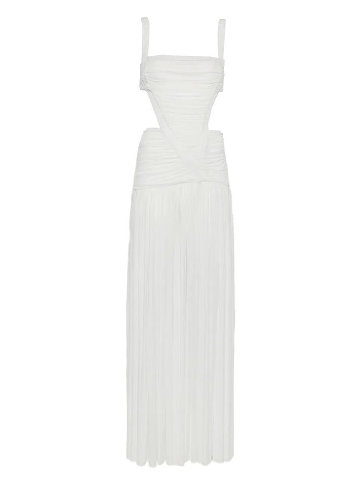 Christopher Esber Orion Maxi Dress — White — Size XS — Front View