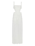 Christopher Esber Orion Maxi Dress — White — Size XS — Front View