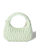 Miu Miu Wander Leather Shoulder Bag — Same as shown — Size One Size — Back View