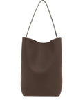 The Row Ns Park Grain Leather Shoulder Bag — Same as shown — Size One Size — Front View