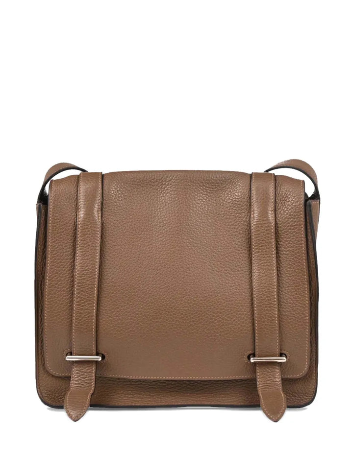 Hermes Pre Owned 2001 Steve Caporal 27 Taurillon Clemence Shoulder Bag — Same as shown — Size One Size — Front View